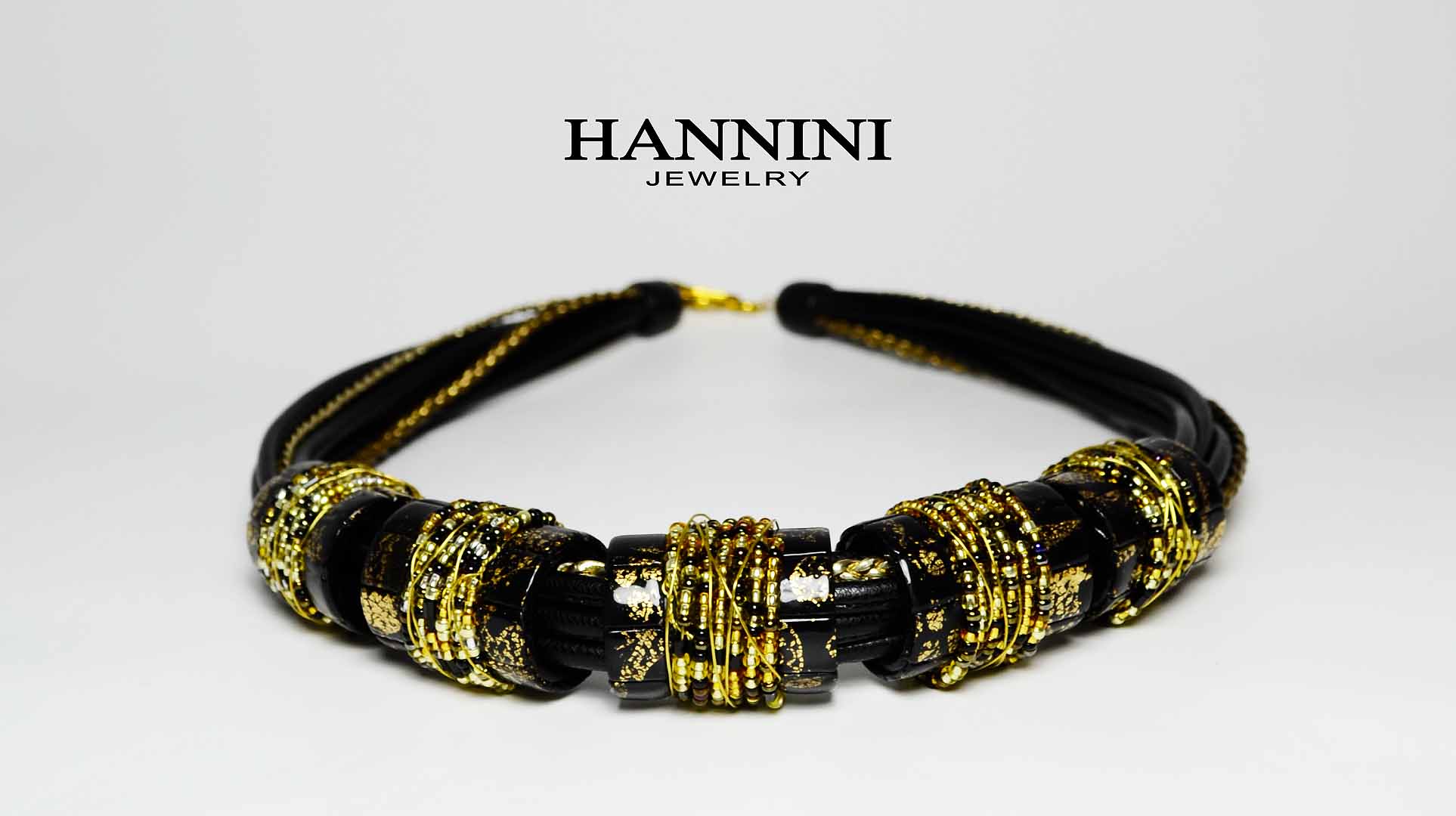 HANNINI TRSIMEGISTOS Full Bead Dark Gold V