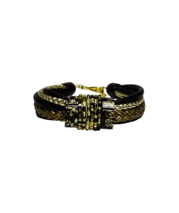 ESET náramek Dark Gold